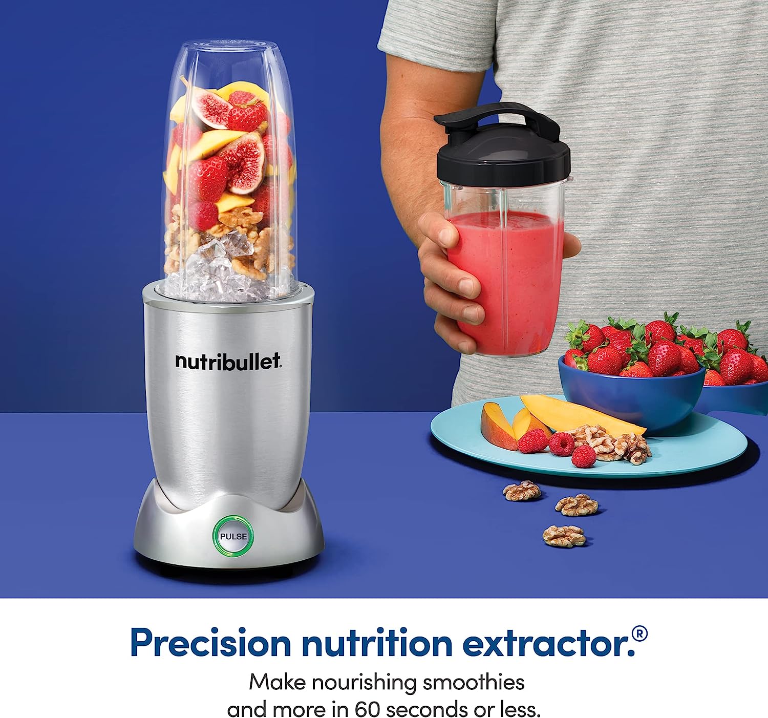 NutriBullet N12-1001 10pc Single Serve Blender | Includes Travel Cup - Image 4
