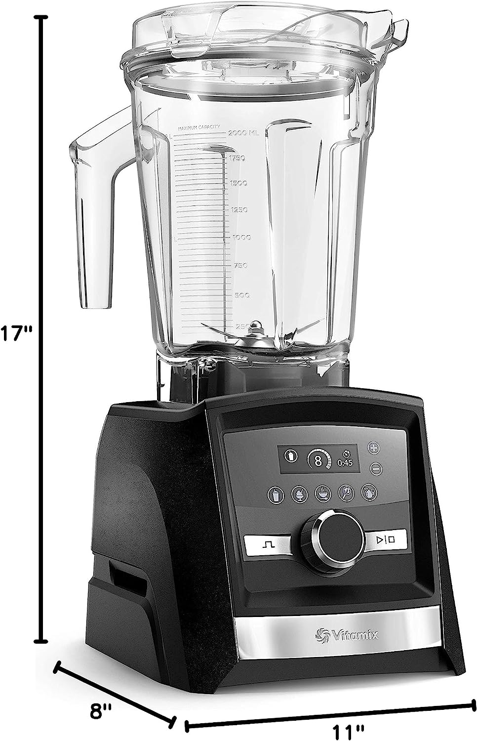 Vitamix A3500 Ascent Series Smart Blender, Professional-Grade, 64 oz. Low-Profile Container - Image 9